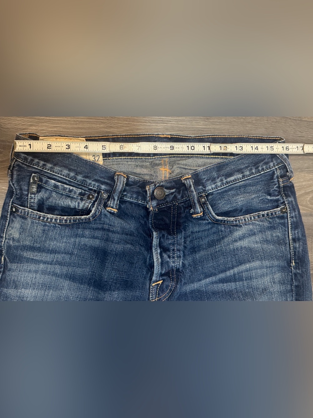 Vtg Abercrombie & Fitch Kilburn Low Rise Bootcut Men's Jeans 31x32 - Picture 6 of 12